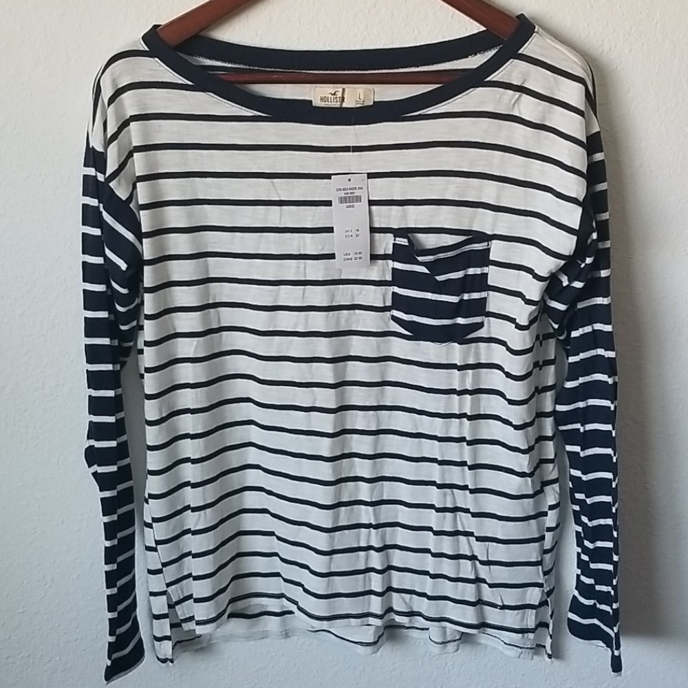 Hollister Striped Top
